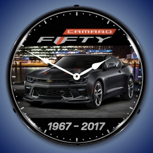 Picture of 2017 Camaro 50th LED Backlit Clock
