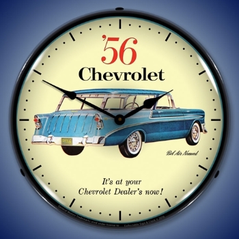 Picture of 1956 Chevrolet Nomad LED Backlit Clock