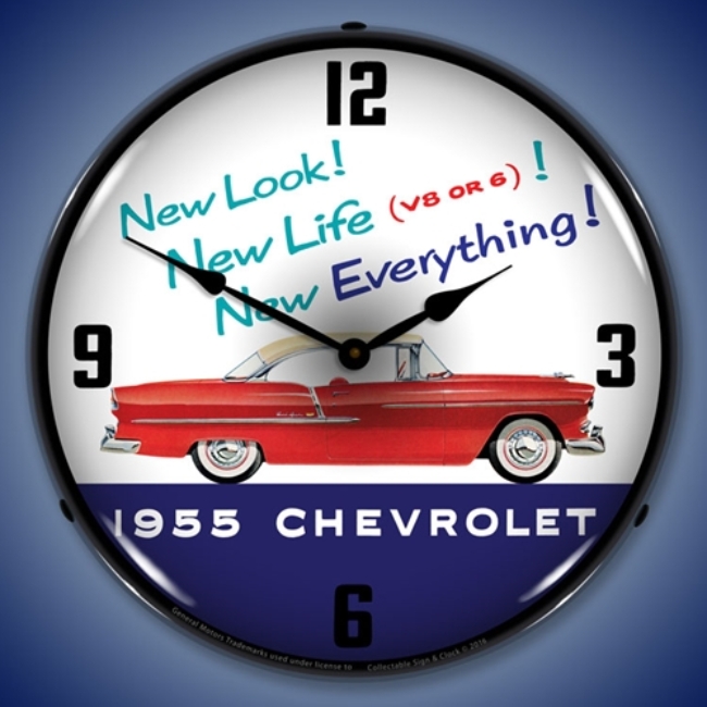 Picture of 1955 Chevrolet New Look LED Backlit Clock