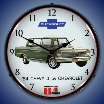 Picture of 1964 Chevy II Nova LED Backlit Clock