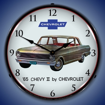 Picture of 1965 Chevy II Nova LED Backlit Clock