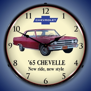 Picture of 1965 Chevelle LED Backlit Clock