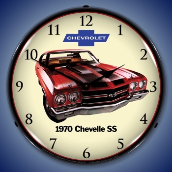 Picture of 1970 SS Chevelle LED Backlit Clock