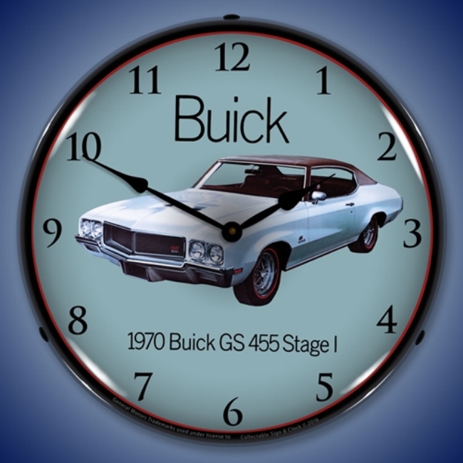Picture of 1970 Buick GS 455 Stage 1 LED Backlit Clock