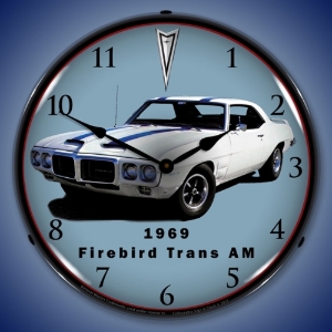Picture of 1969 Firebird Trans Am LED Backlit Clock
