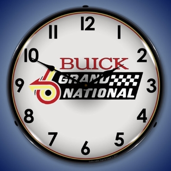Picture of Buick Grand National logo LED Backlit Clock