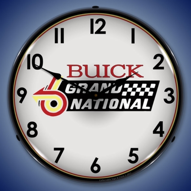 Picture of Buick Grand National logo LED Backlit Clock