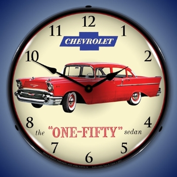 Picture of 1957 Chevrolet One Fifty LED Backlit Clock