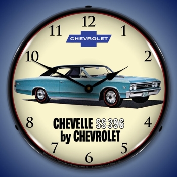 Picture of 1967 Chevelle SS 396 LED Backlit Clock