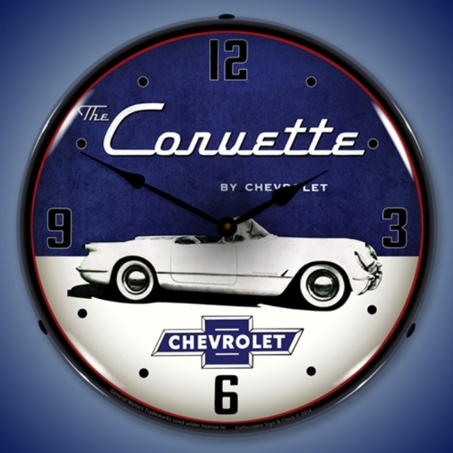 Picture of 1954 Corvette LED Backlit Clock