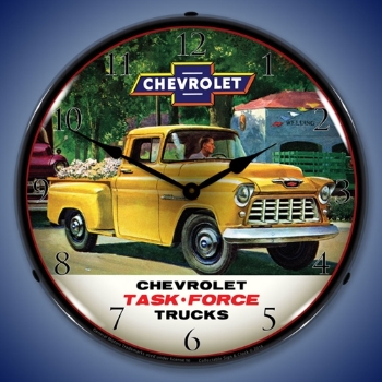 Picture of 1955 Chevrolet Truck Task Force LED Backlit Clock