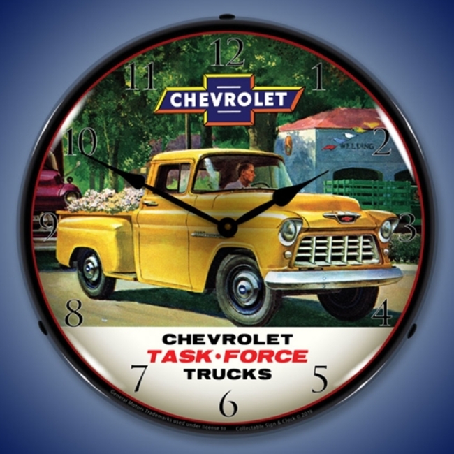 Picture of 1955 Chevrolet Truck Task Force LED Backlit Clock