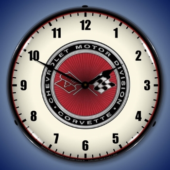 Picture of C3 Corvette 68-82 LED Backlit Clock
