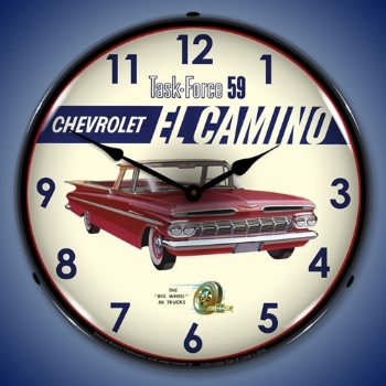 Picture of 1959 El Camino LED Backlit Clock