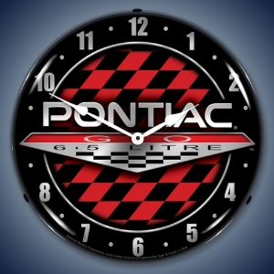 Picture of Pontiac GTO LED Backlit Clock