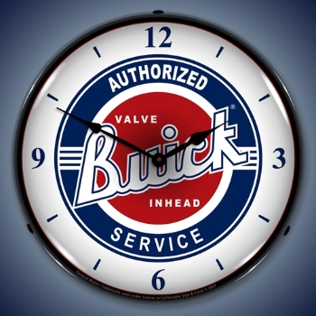 Picture of Buick Service w/numbers LED Backlit Clock