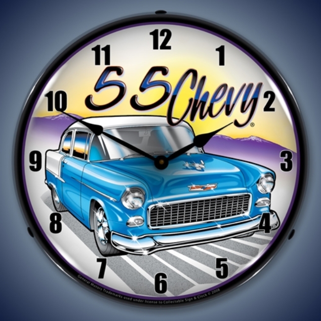 Picture of 1955 Chevy LED Backlit Clock