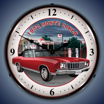 Picture of 1972 Monte Carlo LED Backlit Clock