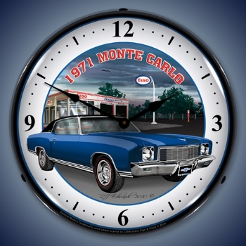 Picture of 1971 Monte Carlo LED Backlit Clock
