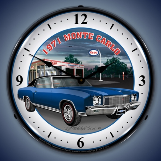 Picture of 1971 Monte Carlo LED Backlit Clock
