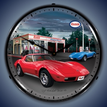 Picture of 1974 Corvette LED Backlit Clock