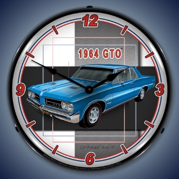 Picture of 1964 GTO LED Backlit Clock