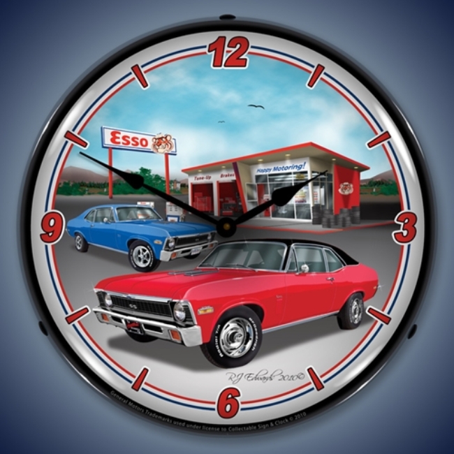 Picture of 1970  Nova LED Backlit Clock