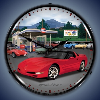 Picture of C5 Gulf LED Backlit Clock