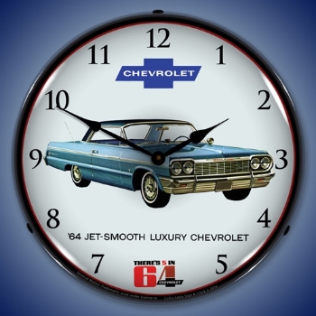 Picture of 1964 Impala Garage LED Backlit Clock