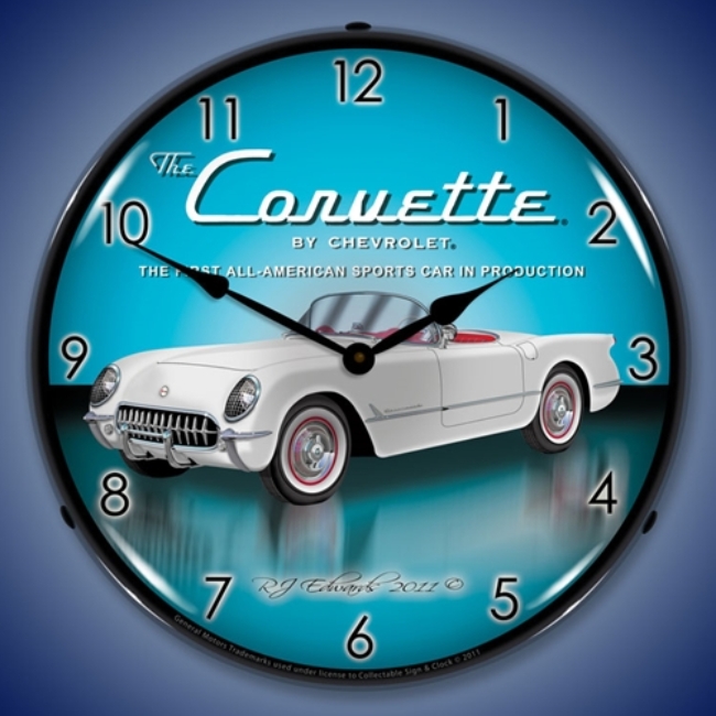 Picture of 1953 Corvette LED Backlit Clock