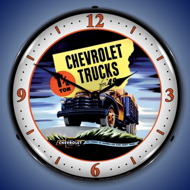 Picture of 1949 Chevrolet Truck LED Backlit Clock