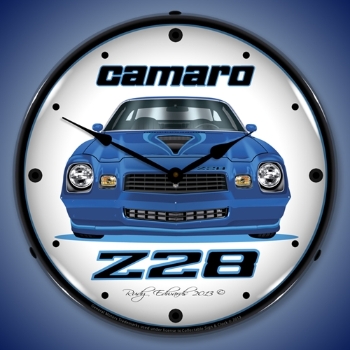 Picture of 1979 Z28 Camaro LED Backlit Clock