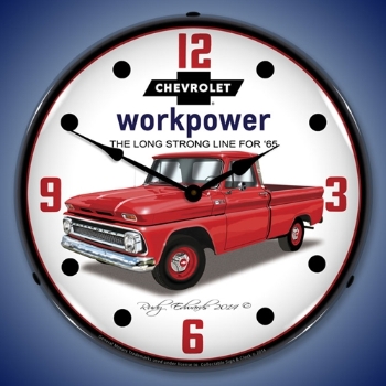 Picture of 1965 Chevrolet Truck LED Backlit Clock