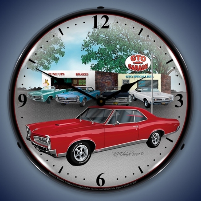 Picture of 1967 GTO LED Backlit Clock
