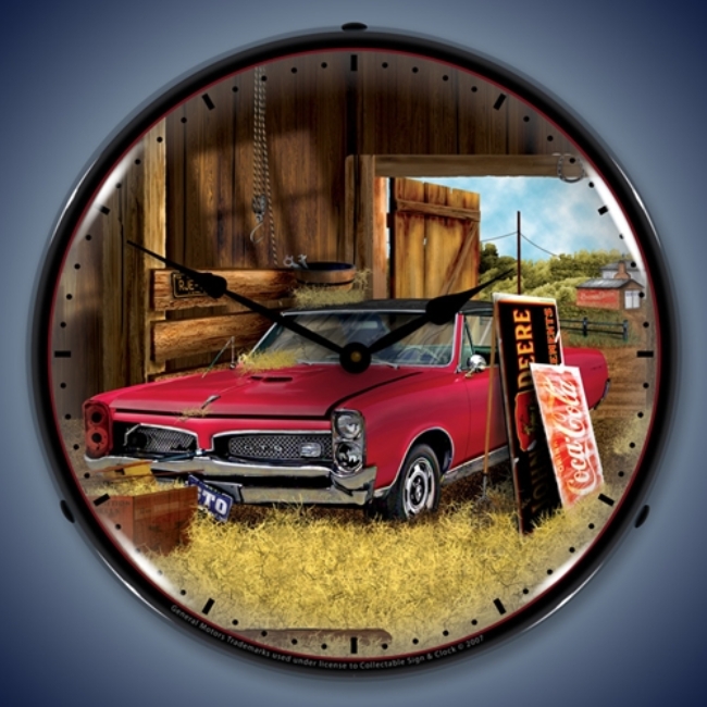 Picture of GTO Hidden Treasures LED Backlit Clock
