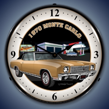 Picture of 1970 Monte Carlo LED Backlit Clock