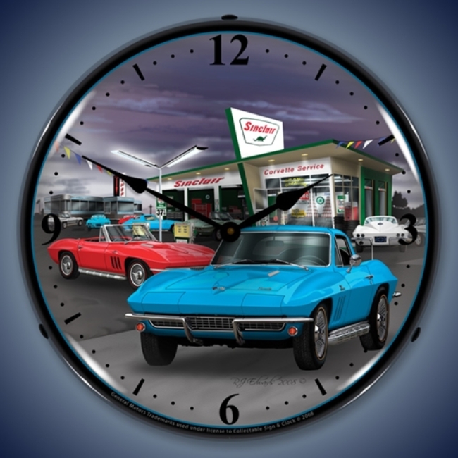 Picture of 1966 Sinclair Vette LED Backlit Clock