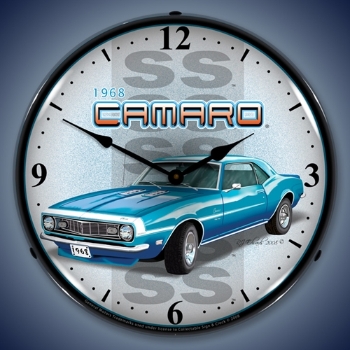 Picture of 1968 SS Camaro LED Backlit Clock