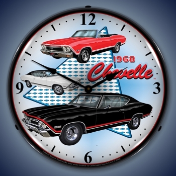 Picture of 1968 Chevelle LED Backlit Clock