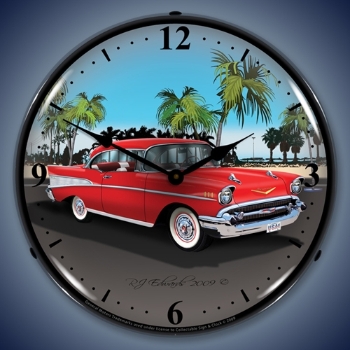 Picture of 1957 Chevy LED Backlit Clock