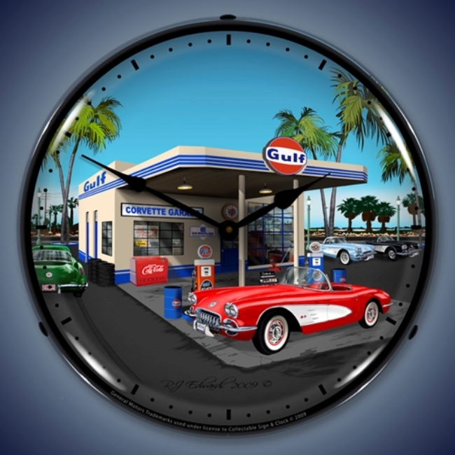 Picture of 1959 Corvette LED Backlit Clock