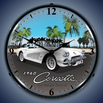 Picture of 1960 Corvette LED Backlit Clock
