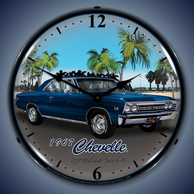 Picture of 1967 Chevelle LED Backlit Clock