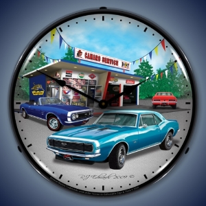 Picture of 1967 Camaro LED Backlit Clock