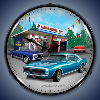 Picture of 1967 Camaro LED Backlit Clock