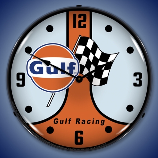 Picture of Gulf Racing GT40 LED Backlit Clock