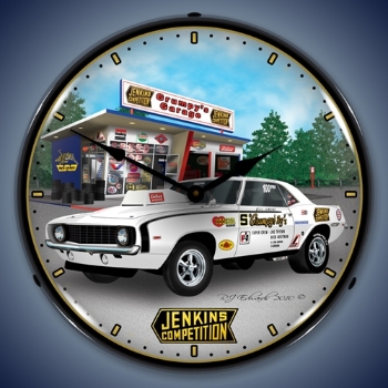 Picture of Jenkins 1969 Camaro LED Backlit Clock
