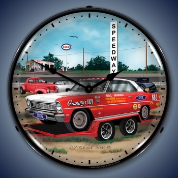 Picture of Jenkins 1966 Nova LED Backlit Clock