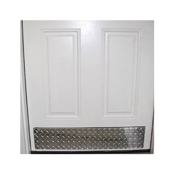Picture of Diamond Plate Kickplate for Door Bottom 