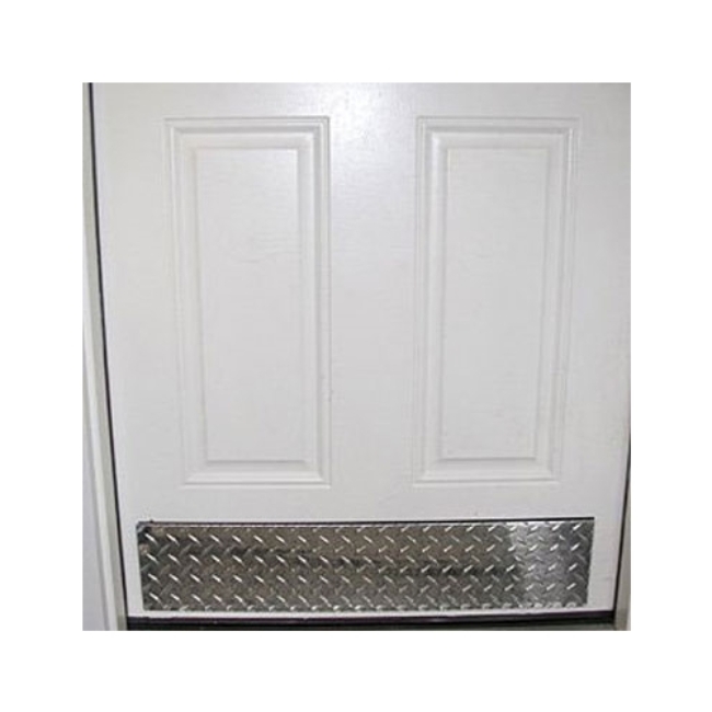 Picture of Diamond Plate Kickplate for Door Bottom 